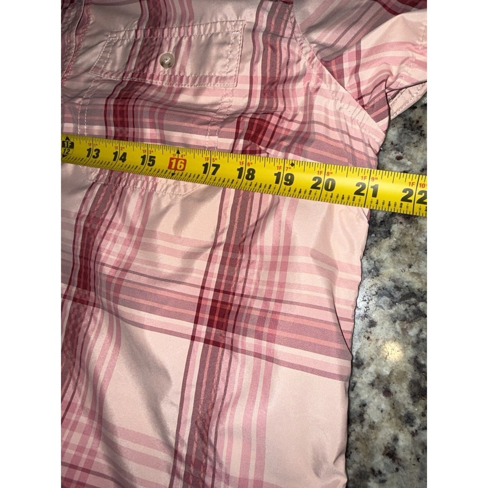 Lot of 2 Eddie Bauer Women's Adventure Shirts Size L Plaid Moisture Wicking - Picture 14 of 15